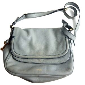 Fossil Peyton Double Flap Crossbody Purse
